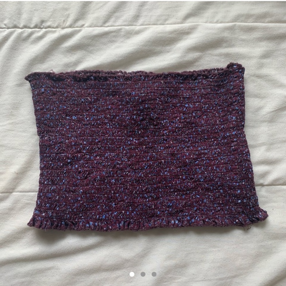 Brandy melville floral tube top